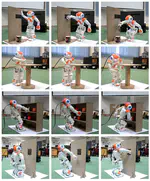 Whole-body motion planning for humanoid robots with heuristic search